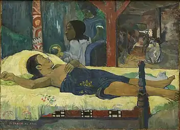 Te tamari no atua de Paul Gauguin