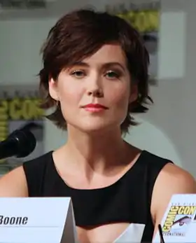 Megan Boone, interprète du personnage d'Elizabeth Keen