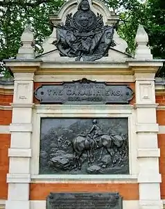 Monument aux morts des guerres des Boers, Chelsea, Londres