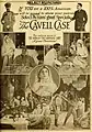 Publicité parue dans le magazine Moving Picture World promouvant The Cavell Case (1919), film américain sur Edith Cavell.