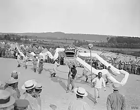 Une fête le 26 mai 1918.