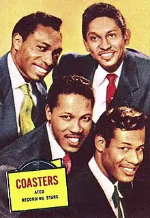 Description de l'image The Coasters 1957.JPG.