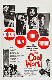 Description de l'image The Cool World (1963 poster).jpg.