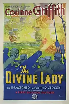 Description de l'image The Divine Lady (1929 film) poster.jpg.