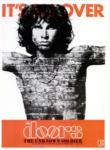 Description de l'image The Doors - The Unknown Soldier - Billboard Ad, April 13, 1968.png.