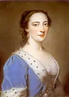 Portrait de Marie Howard, Duchesse de Norfolk, par William Hoare.