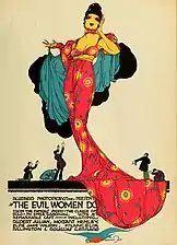 Affiche pour The Evil Women Do (it) de Rupert Julian