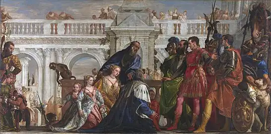 Paul Véronèse - La Famille de Darius devant Alexandre (1565-70)
