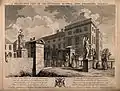 The Foundling Hospital, Holborn, London (1749), d'après Samuel Wale.