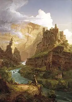 Thomas Cole, The Fountain of Vaucluse, 1841.