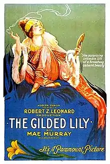 Description de l'image The Gilded Lily (1921 film) poster.jpg.