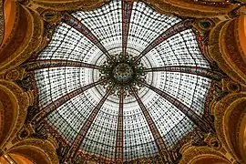 Coupole des Galeries Lafayette Haussmann.