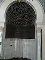 Gros plan sur le mihrab