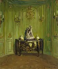 The Green Salon, 1912, au Metropolitan Museum of Art.