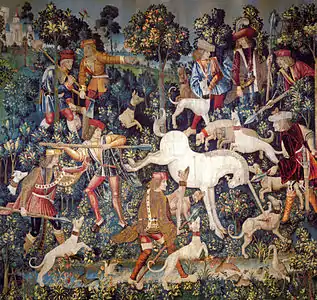 Tapisserie La Chasse à la licorne.