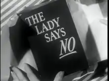 Description de l'image The Lady Says No (1951 film) 01.png.