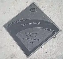 Description de l'image The Lost Jungle, Studio City Walk of Fame.JPG.