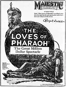 Description de l'image The Loves of Pharaoh 1922 newspaperad.jpg.