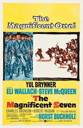 Description de l'image The Magnificent Seven (1960 poster).jpg.