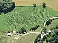 Un autre labyrinthe de maïs près de Cawthorn (en).