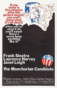 Description de l'image The Manchurian Candidate (1962 poster).jpg.