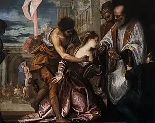 Martyre et communion1585-1586, Véronèse.