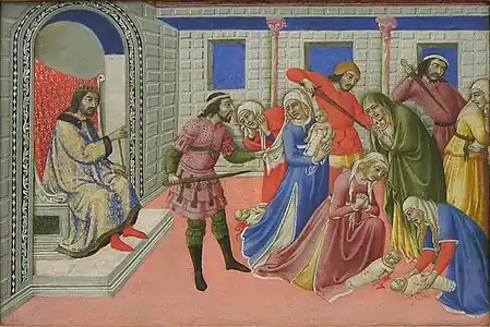 Le Massacre des Innocents (1470).