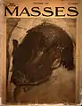 Illustration de couverture pour The Masses, 1916.