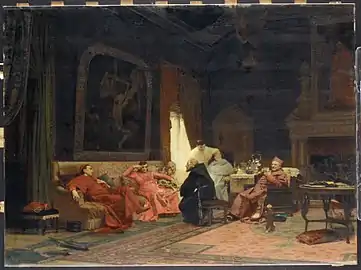 Les Aventures du missionaire (vers 1883), New York, Metropolitan Museum of Art.