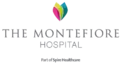 Logo du Montefiore Hospital, Brighton and Hove, Grande-Bretagne.