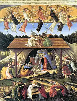Nativité mystique, Sandro Botticelli.