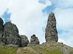 Vue de l'Old Man of Storr.