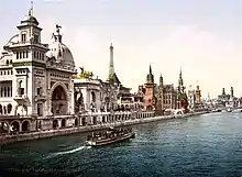 Exposition universelle de 1900 : le pavillon des nations.
