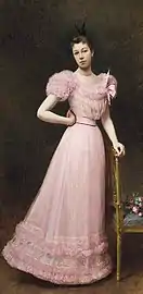 La Robe rose ou Avant le bal, localisation inconnue.