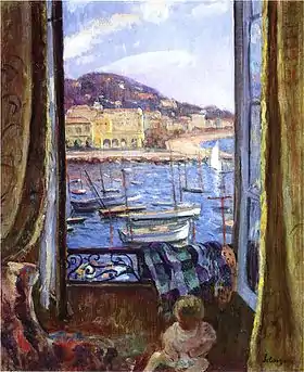 Quai Saint-Pierre à Cannes : vue sur l'ancien casino Henri Lebasque, huile sur toile, avant 1937