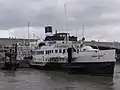 Le Queen Mary peu de temps avant son départ de Londres, en octobre 2009.