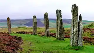 Cercle de Brodgar en Écosse