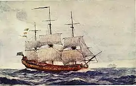 illustration de HMS Juno (1757)