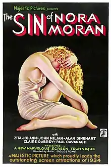 Affiche du film The Sin of Nora Moran, 1933