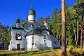 Le skite de  Smolensk, sur l'île de Valaam.