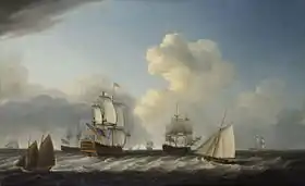 illustration de HMS St George (1785)