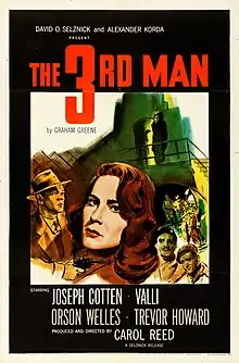 Description de l'image The Third Man (1949 American theatrical poster).jpg.