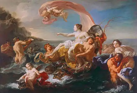 Le Triomphe de Galatée (1752)Milwaukee Art Museum