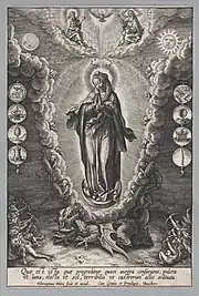 La Sainte Vierge avec les symboles des litanies de Lorette, MET Museum, New York