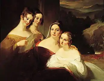 Thomas Sully, The Walsh Sisters