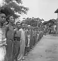 Prisonniers japonais à Rangoon.