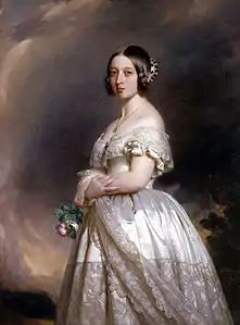 Portrait de la reine Victoria (1842).