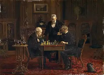 Les Joueurs d'échecs, 1876Metropolitan Museum of Art