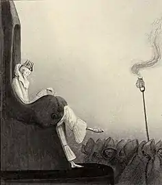 Alfred Kubin, The Last King, 1902.
