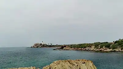 Le phare de Ras Afia à Jijel en 2017.